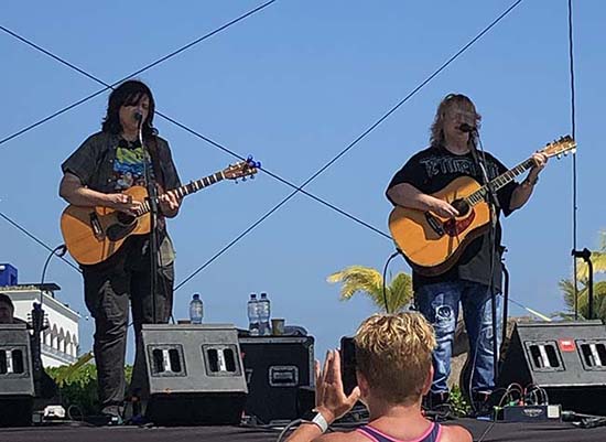 Indigo Girls friday heaven beach stage